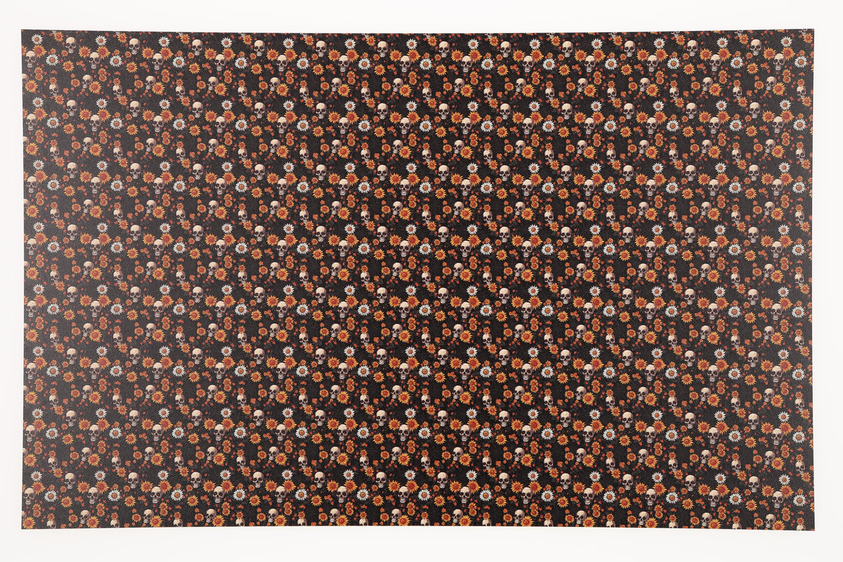 PatternPly® Full Coverage Sunflower Skulls Micro product photo 2