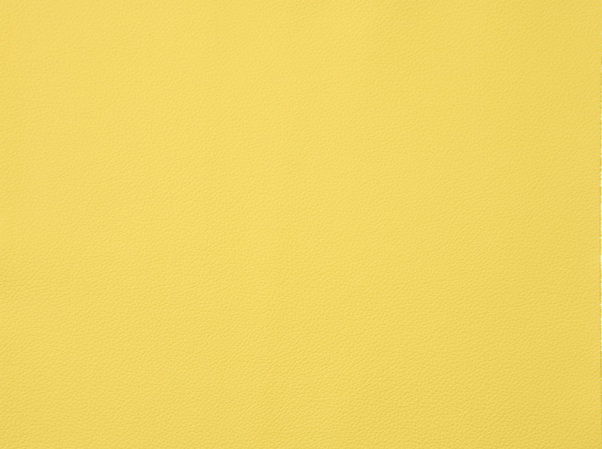 Sunshine Yellow Leather