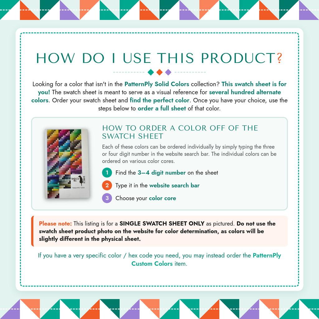 How do I use the PatternPly Solids Swatch Sheet