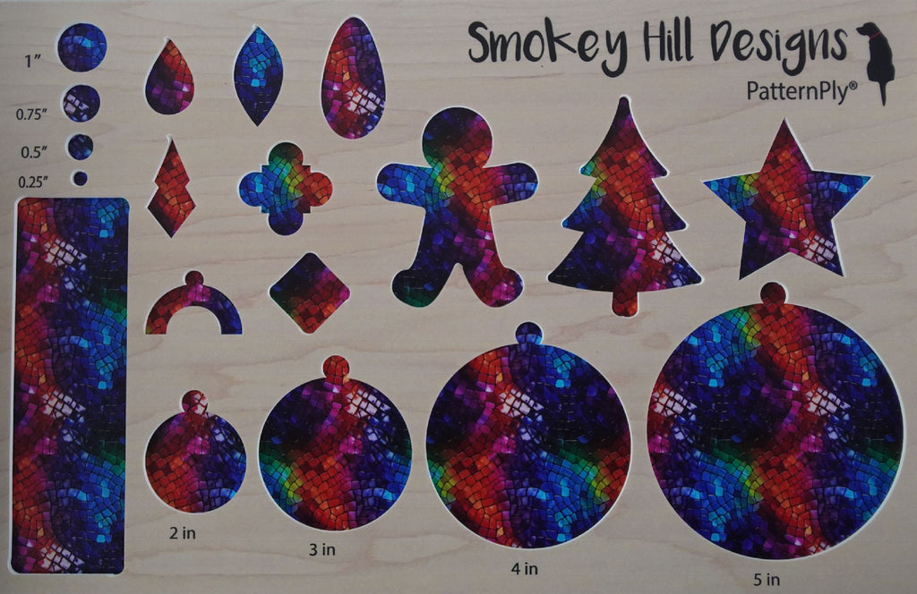 PatternPly® Full Coverage Tie Dye Stained Glass product photo 3