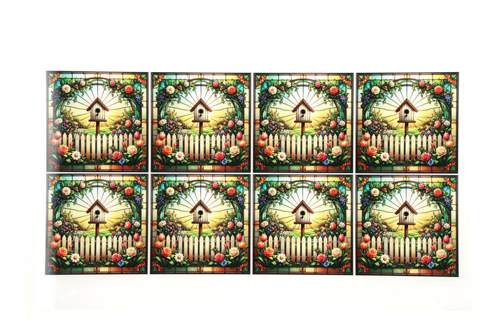 PatternPly® Transparent Spring Birdhouse Medium