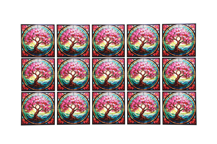 PatternPly® Transparent Spring Blossoms Small