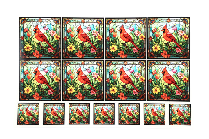 PatternPly® Transparent Spring Cardinal 2 Sizes