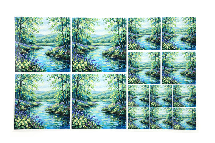 PatternPly® Transparent Spring Creek 3 Sizes