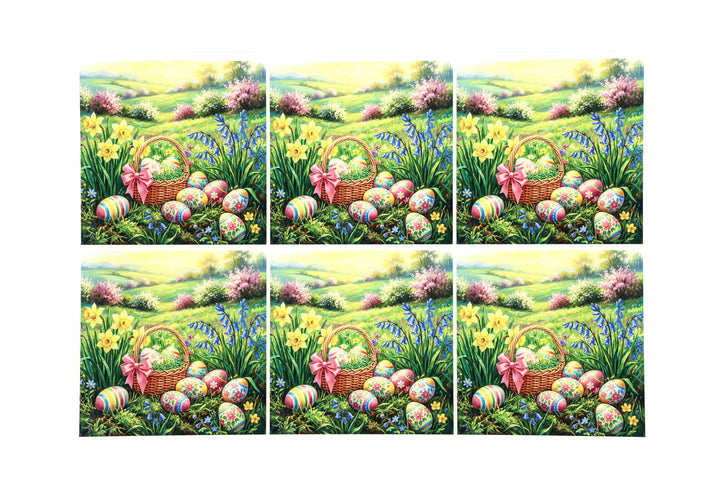 PatternPly® Transparent Pastel Easter Hunt Large