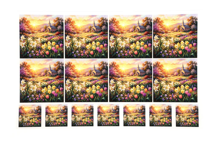 PatternPly® Transparent Holy Morning 2 Sizes