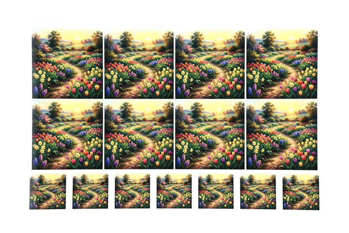 PatternPly® Transparent Spring Meadow 2 Sizes