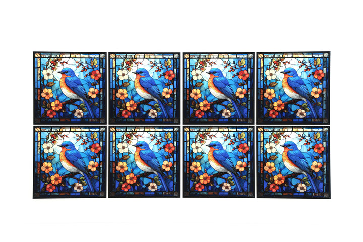 PatternPly® Transparent Blue Bird Medium