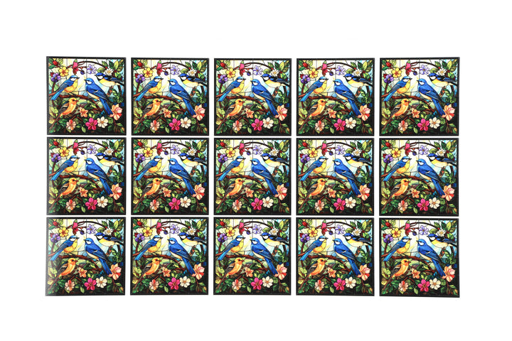 PatternPly® Transparent Spring Bird Party Small