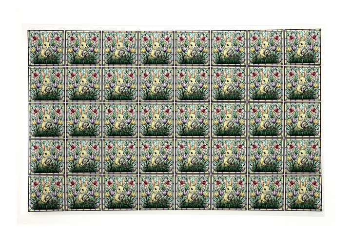 PatternPly® Transparent Bunnys Treasure Extra Small