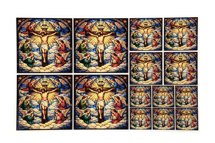 PatternPly® Transparent The Crucifixion 3 Sizes