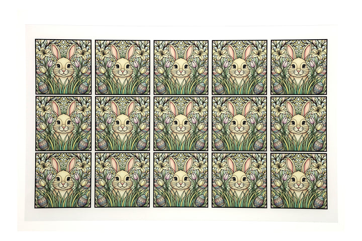 PatternPly® Transparent Bunny Hide and Seek Small