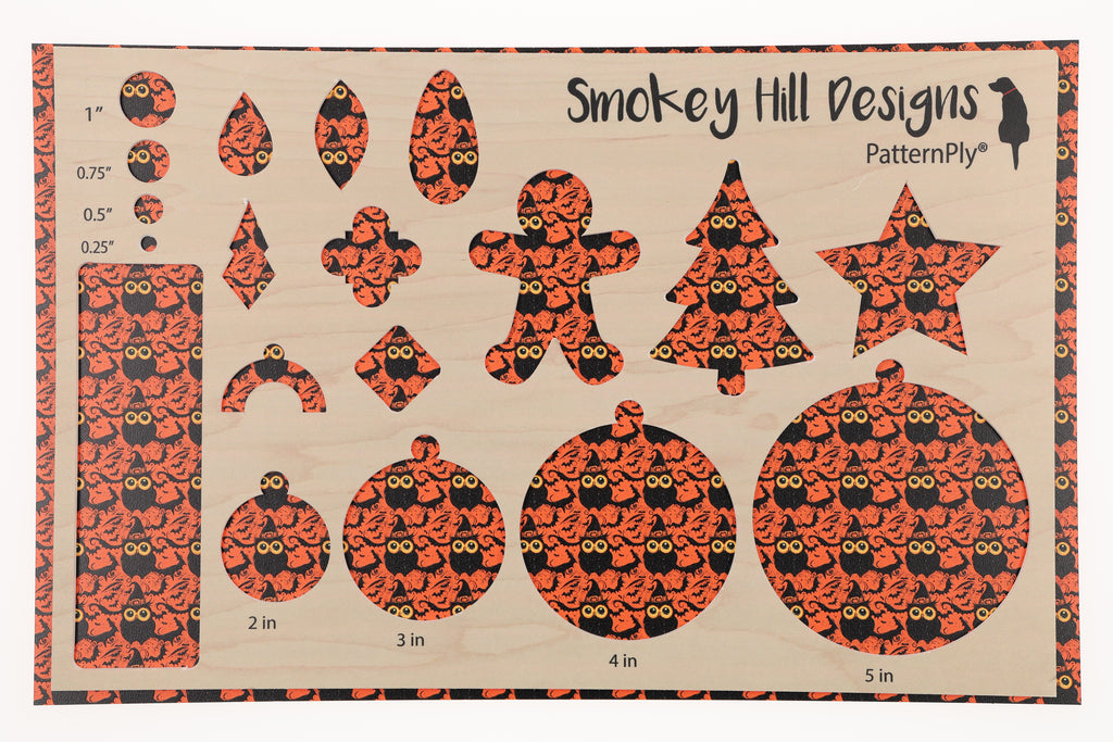 PatternPly® Full Coverage Vintage Spooky Owls Micro product photo 3