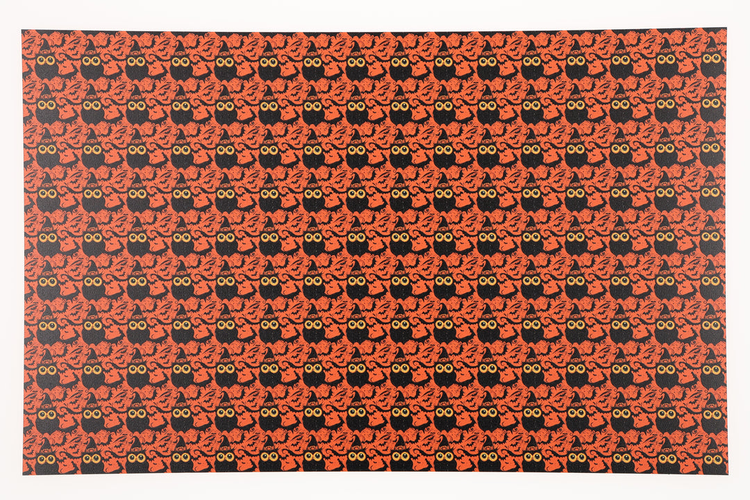 PatternPly® Full Coverage Vintage Spooky Owls Micro