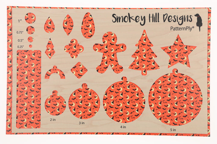 PatternPly® Transparent Witchy Moons Micro