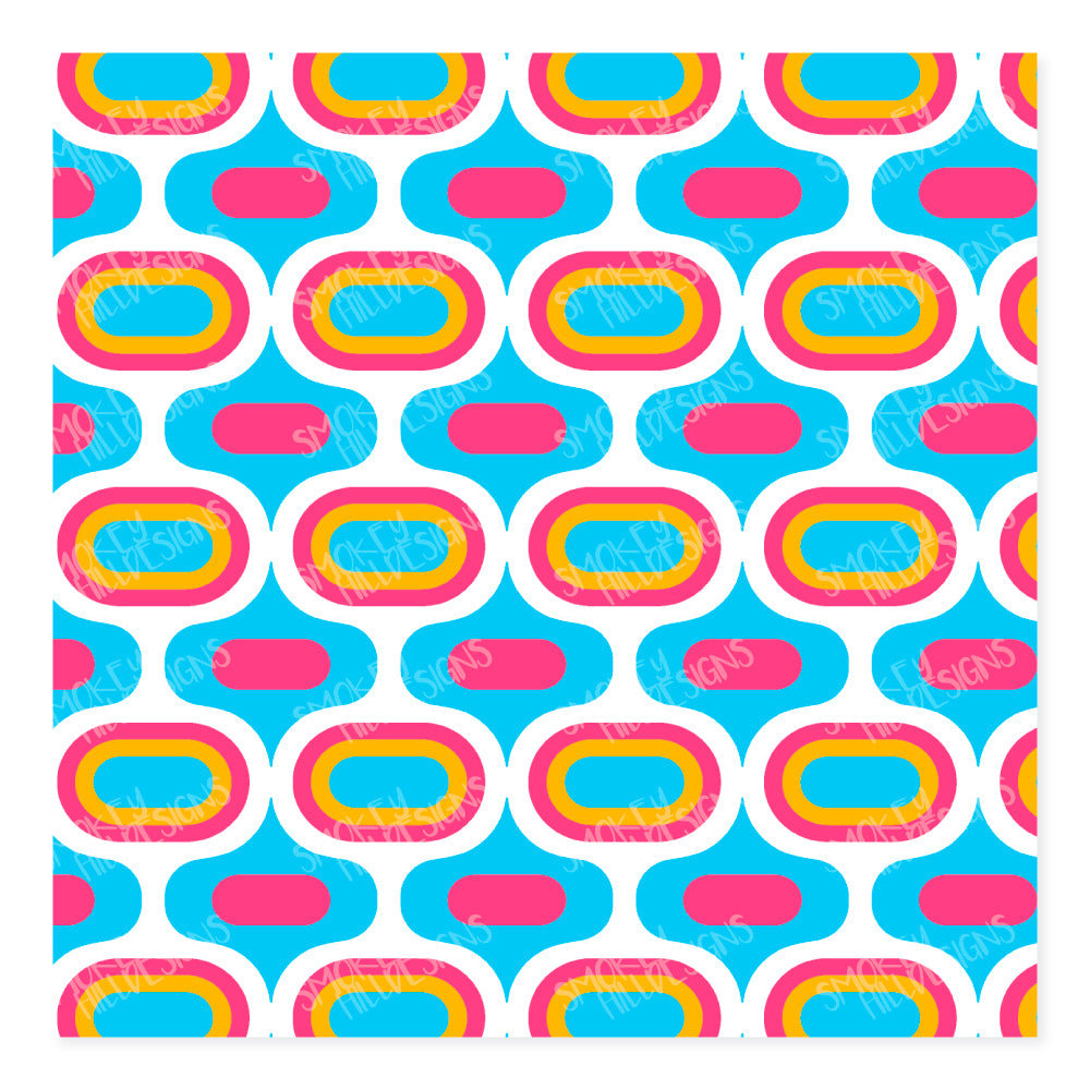 PatternPly® Scattered Y2K Teardrop Trio product photo 3