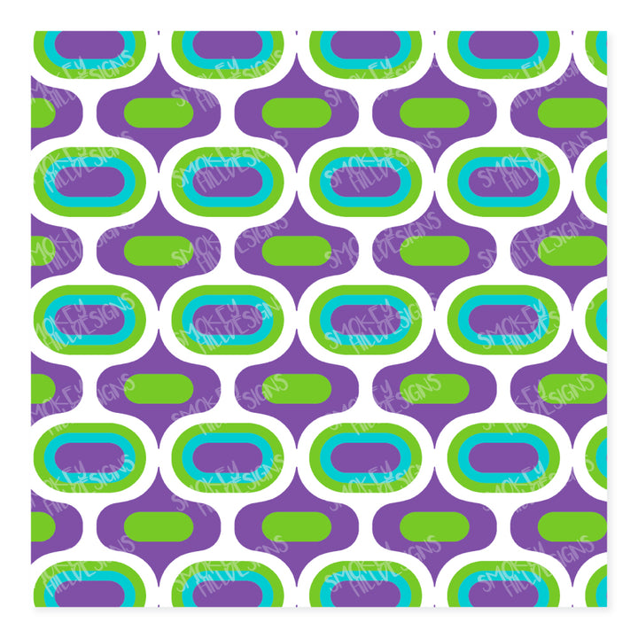 PatternPly® Scattered Y2K Teardrop Trio