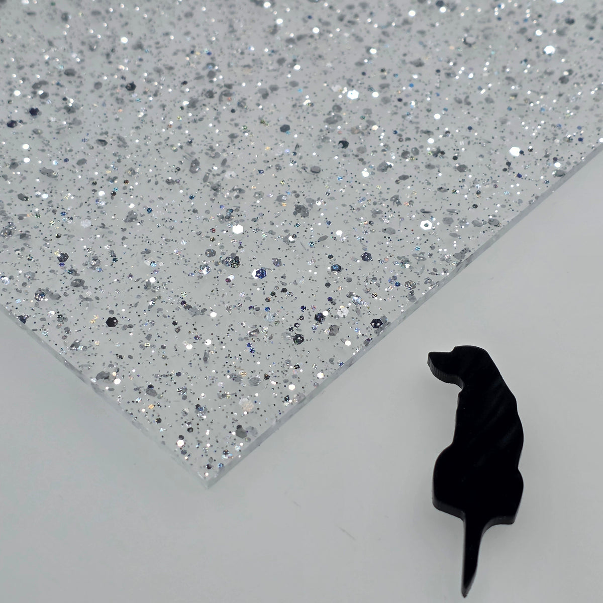 Radiant Moon Cosmic Kisses acrylic sheet