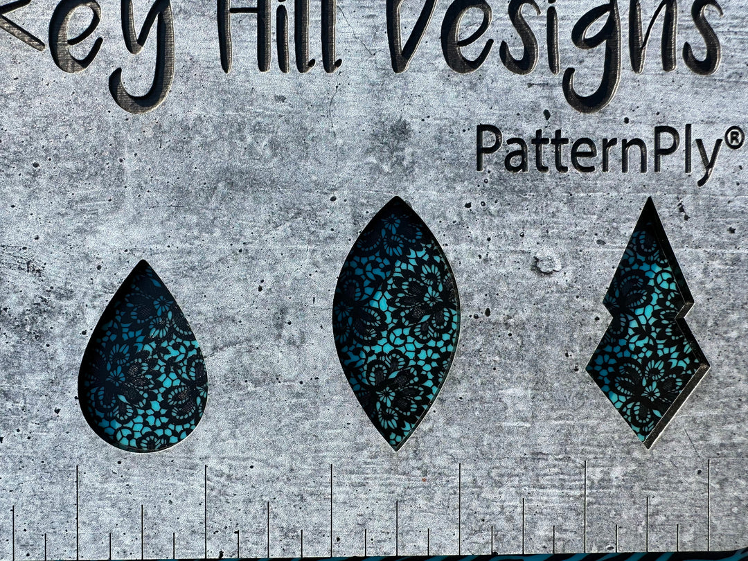 PatternPly® Scattered Lace BLACK