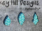 PatternPly® Scattered Leaves WHITE product photo 12