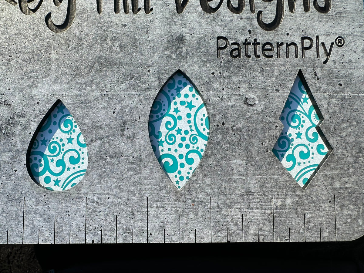 PatternPly® Scattered Christmas Scrolls WHITE product photo 12