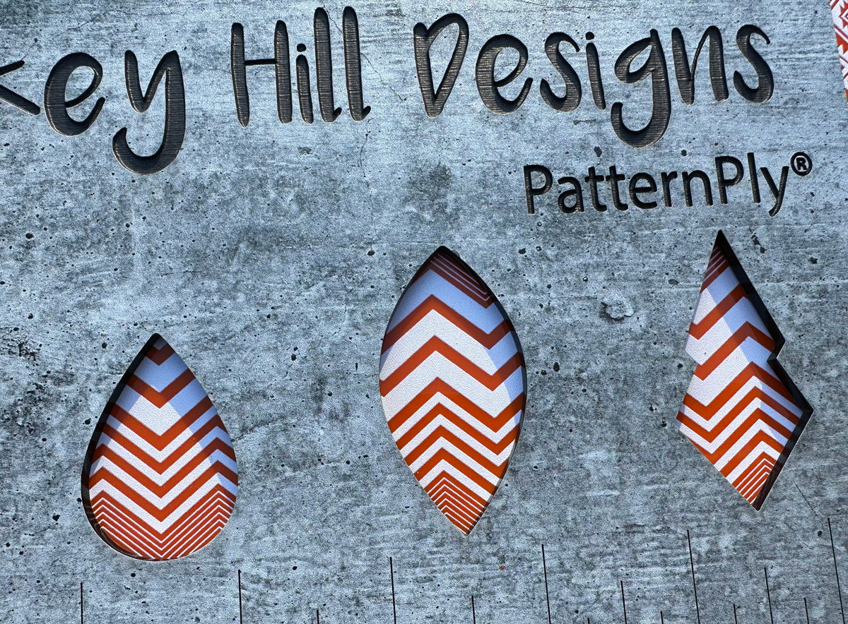 PatternPly® Scattered Chevron WHITE product photo 5