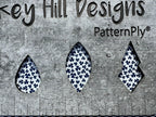 PatternPly® Scattered Micro Shamrocks WHITE product photo 5