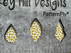PatternPly® Scattered Micro Shamrocks WHITE product photo 6