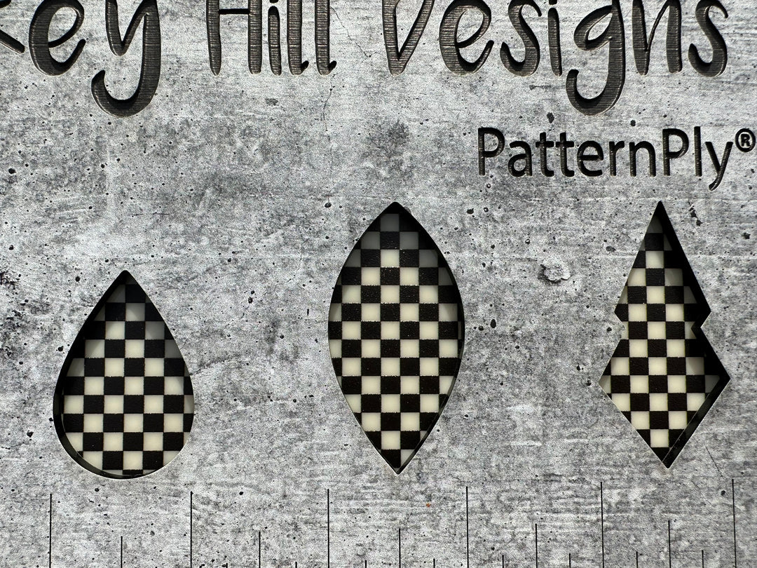 PatternPly® Scattered Micro Checkerboard BLACK