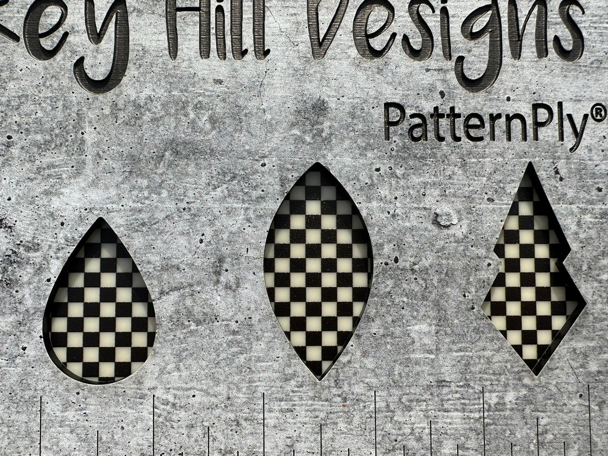 PatternPly® Scattered Micro Checkerboard BLACK product photo 5