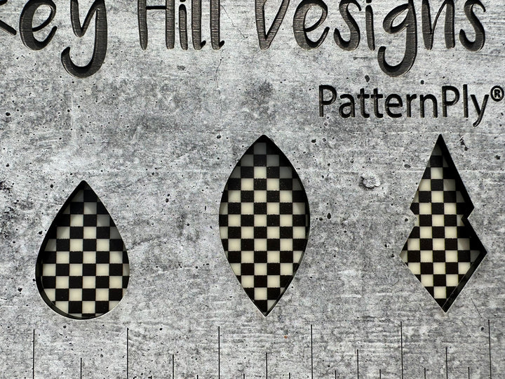 PatternPly® Scattered Micro Checkerboard BLACK