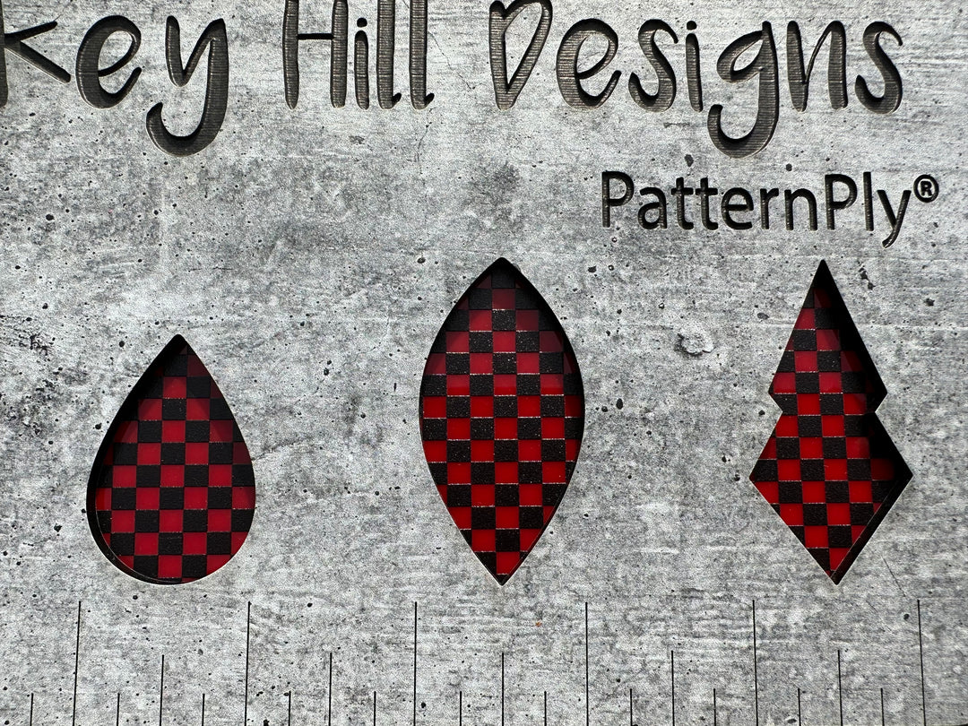 PatternPly® Scattered Micro Checkerboard BLACK