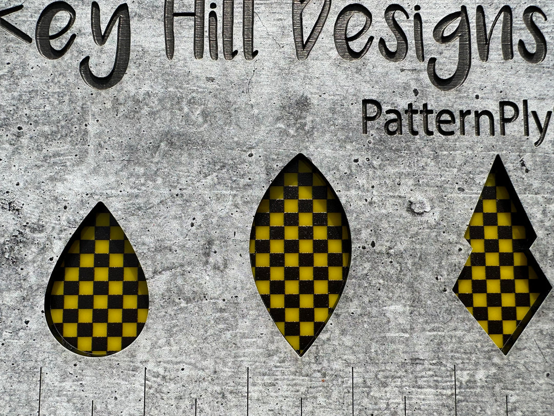 PatternPly® Scattered Micro Checkerboard BLACK