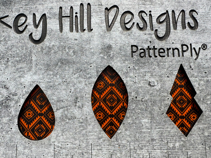 PatternPly® Scattered Aztec BLACK