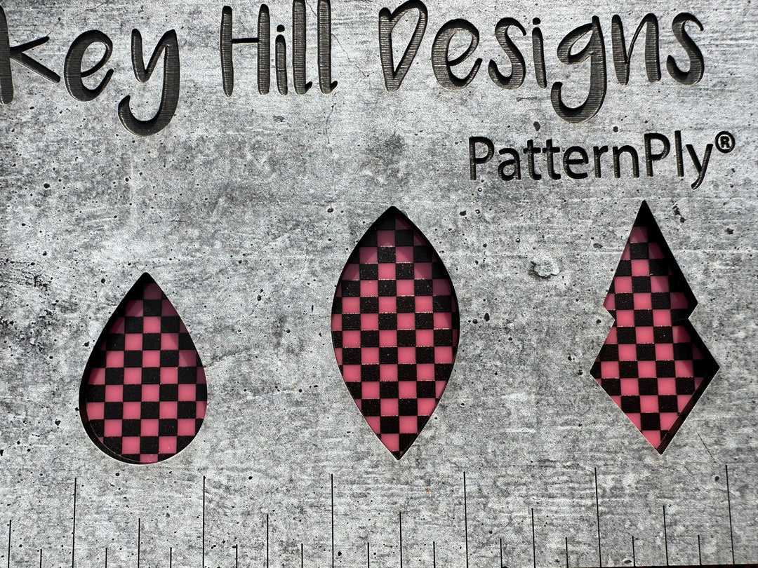 PatternPly® Scattered Micro Checkerboard BLACK