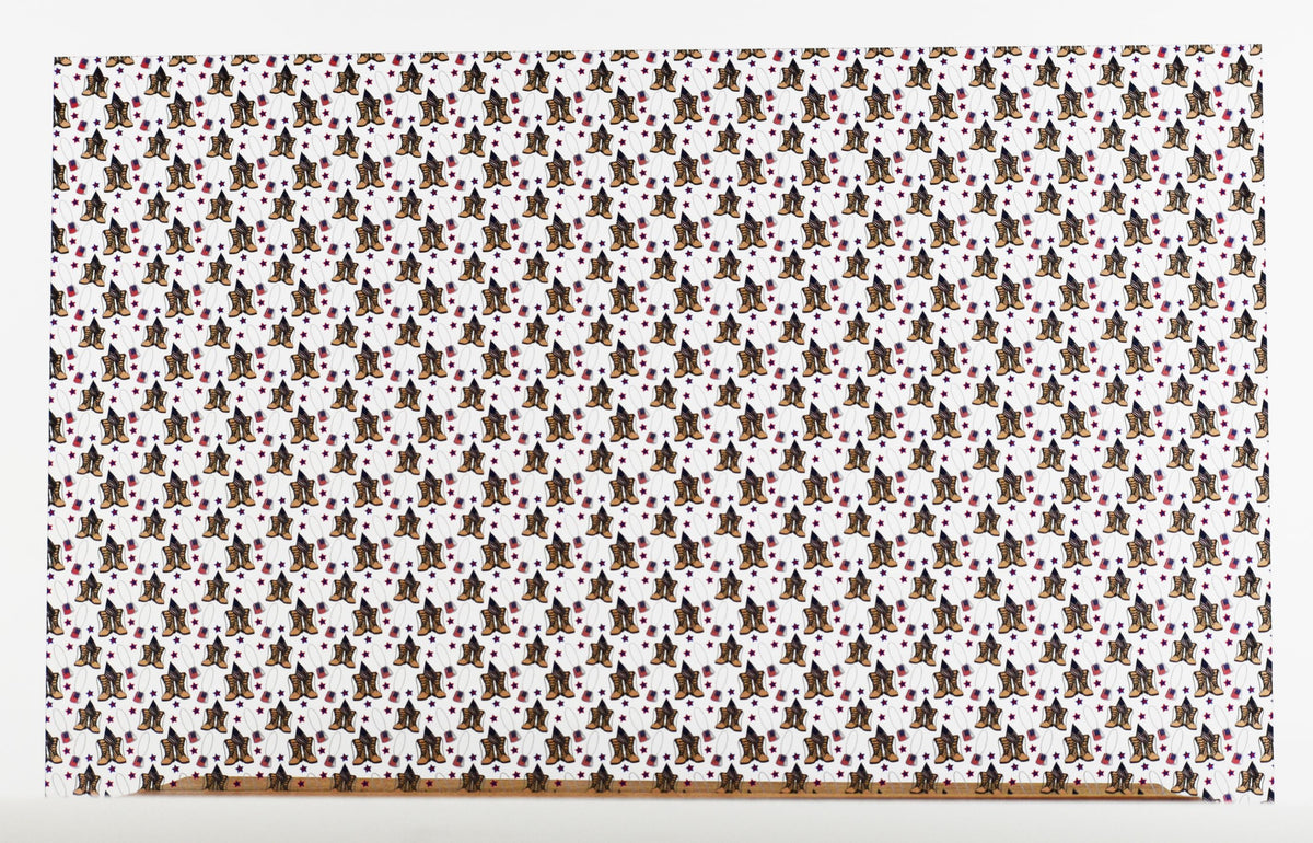 PatternPly® Scattered Combat Boots and Dog Tags product photo 2