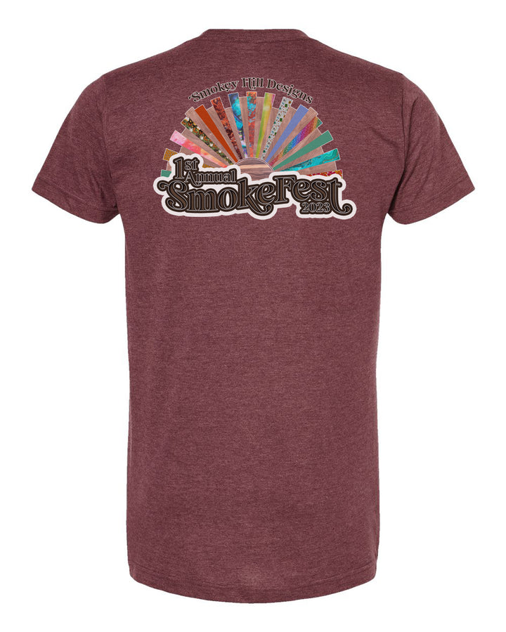 Adult SmokeFest T-Shirt #1 (Sunrise Design)