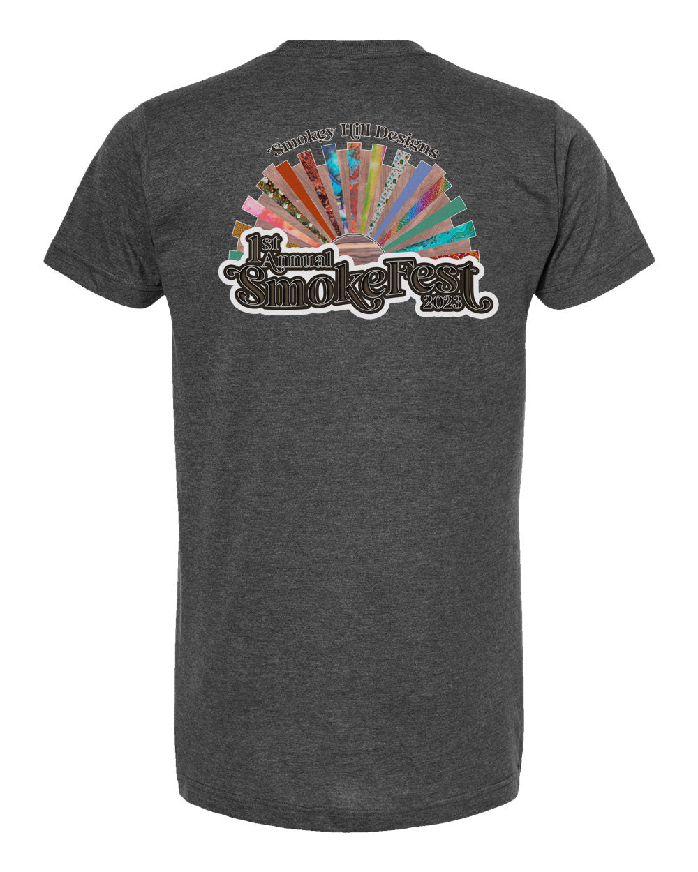 Adult SmokeFest T-Shirt #1 (Sunrise Design)