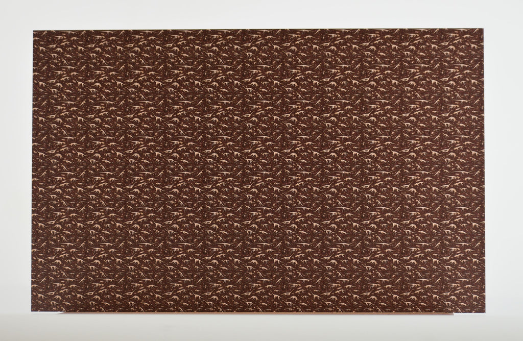 PatternPly® Full Coverage Dinosaur Fossils sheet showing the pattern