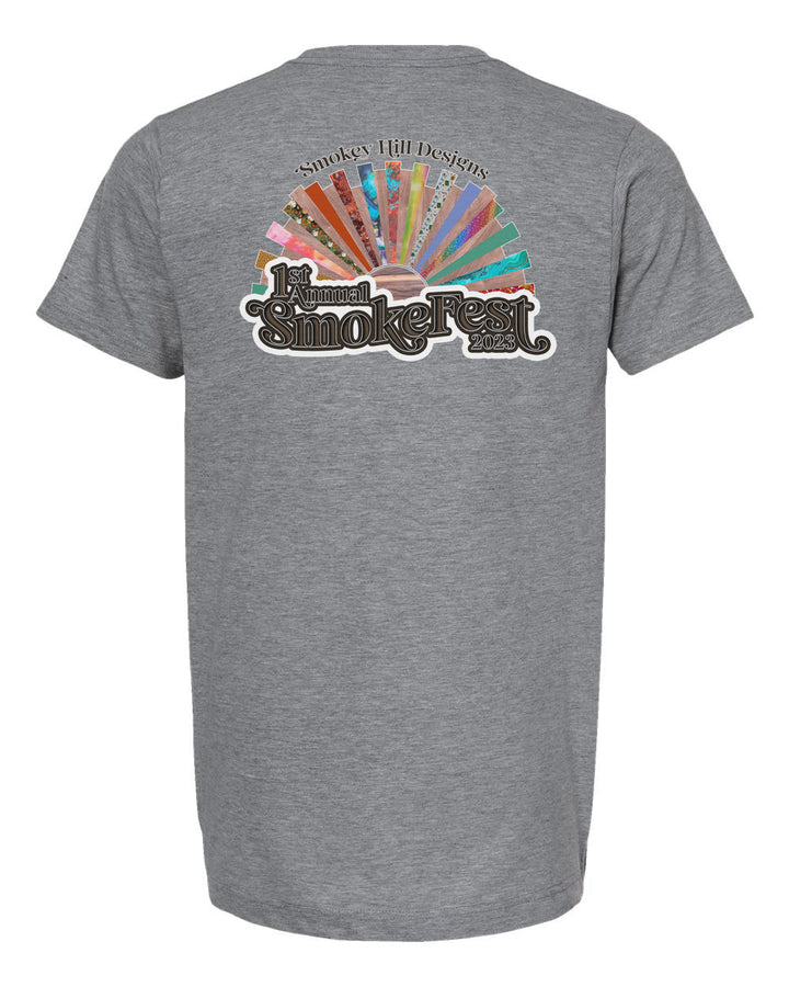 Adult SmokeFest T-Shirt #1 (Sunrise Design)