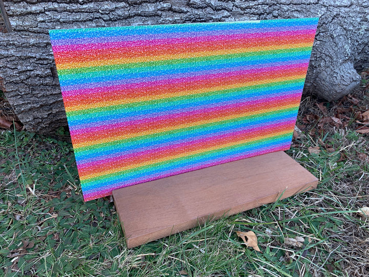 PatternPly® Rainbow Stripe Glitter*