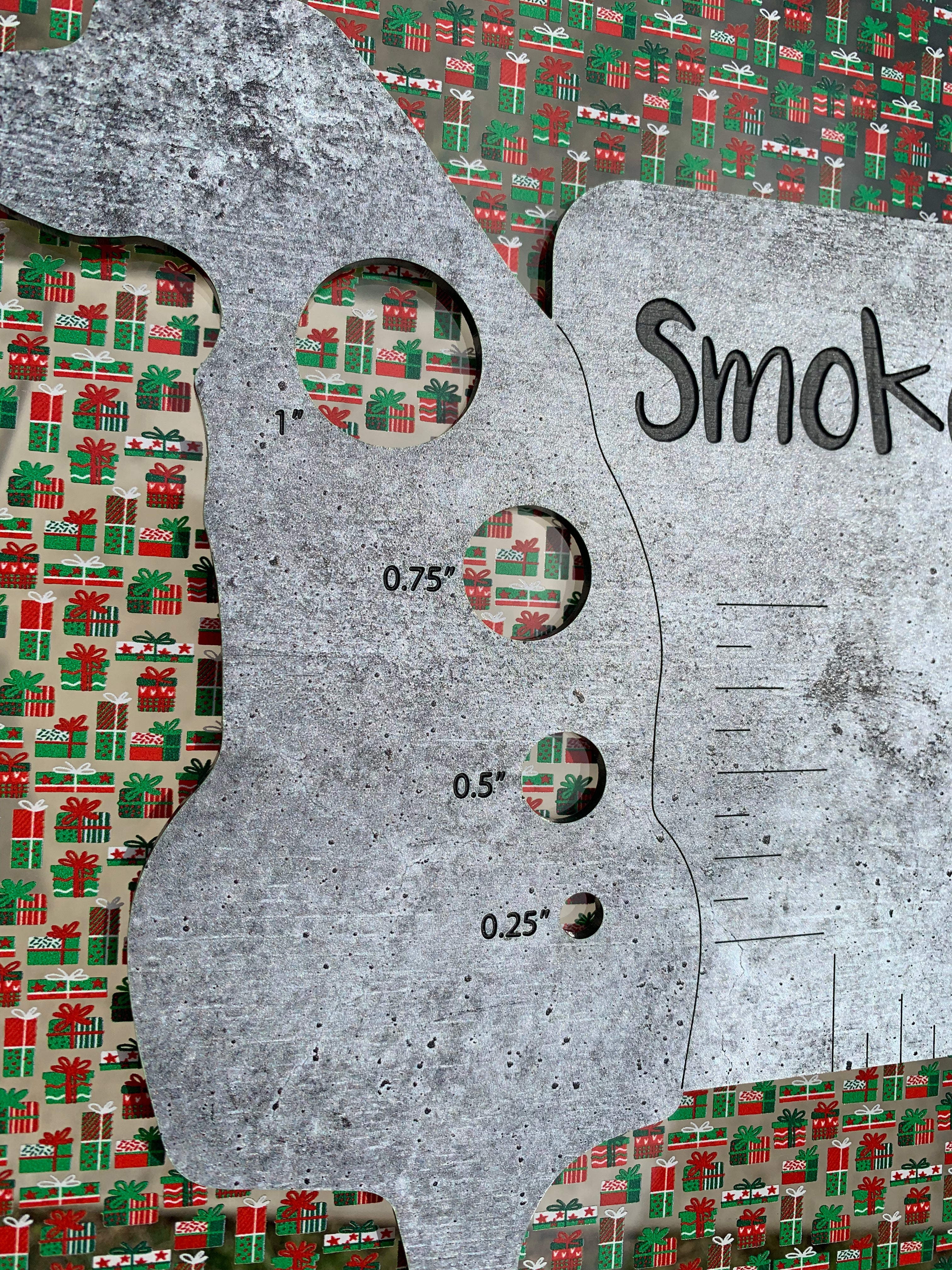 PatternPly® Scattered Red, Green, and White Presents product photo 2