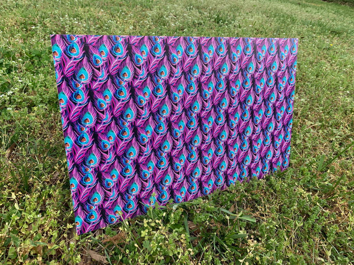 PatternPly® Full Coverage Pink and Teal Peacock product photo 3