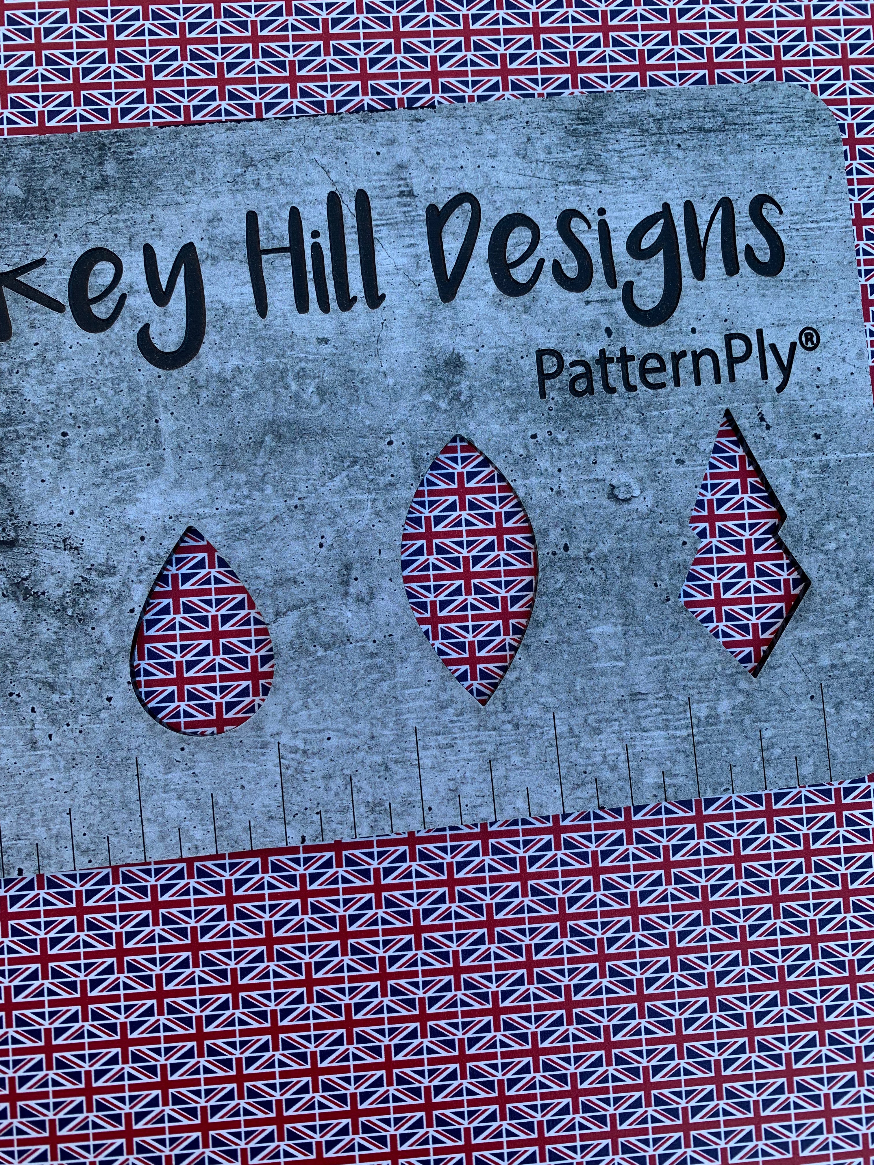 PatternPly® Full Coverage Union Jack sheet showing the pattern
