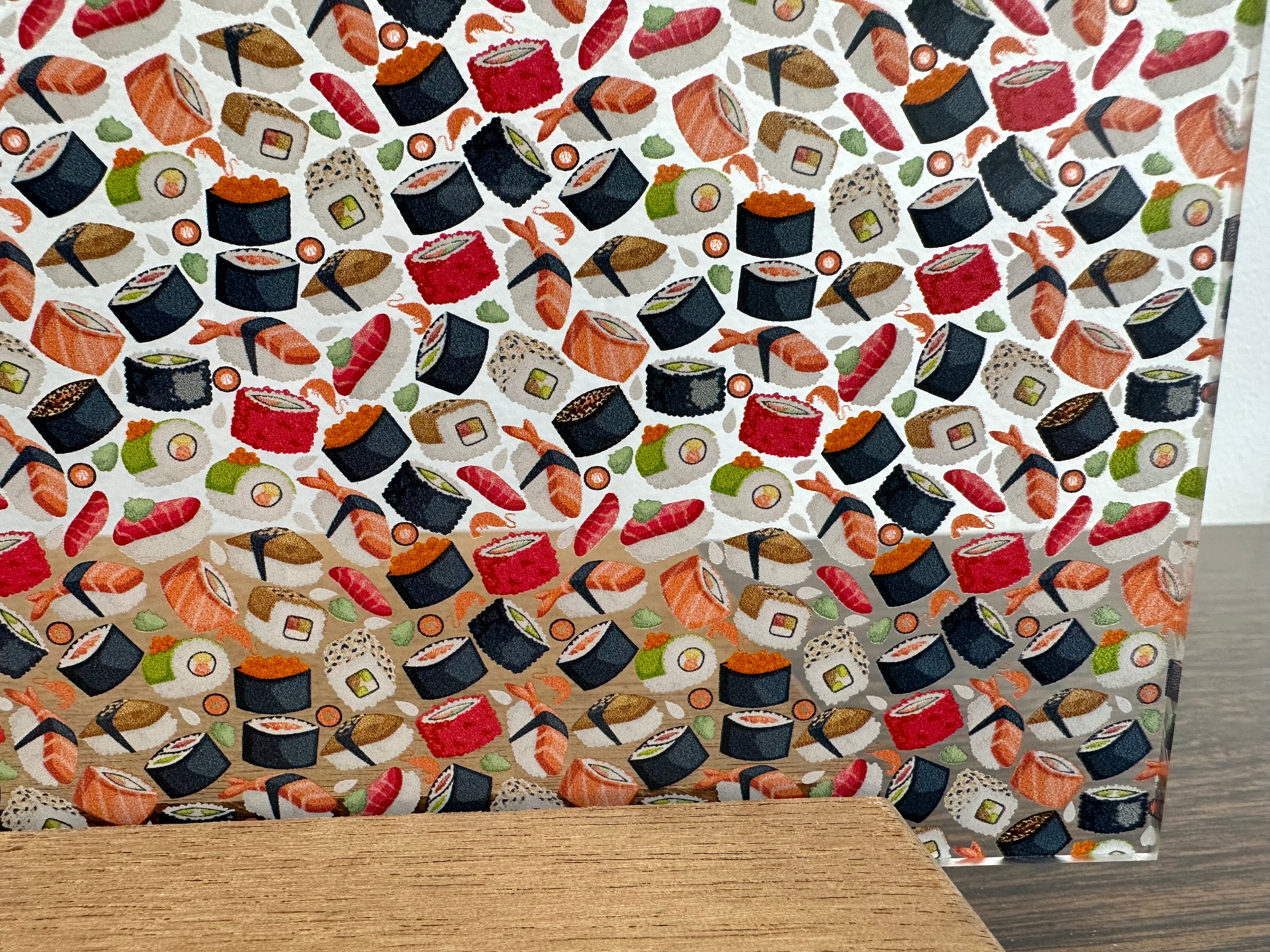 PatternPly® Scattered Sushi sheet showing the pattern