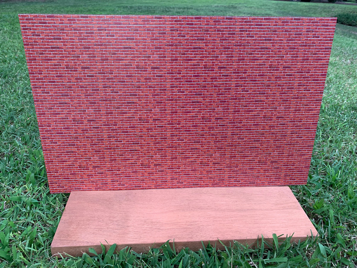 PatternPly® Full Coverage Red Brick sheet showing the pattern