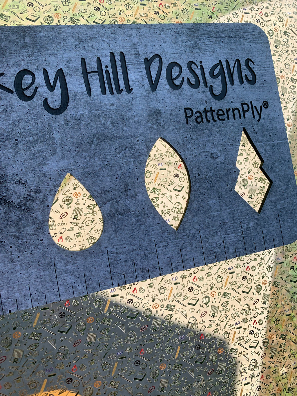 PatternPly® Scattered Micro Teacher Chalkboard sheet showing the pattern