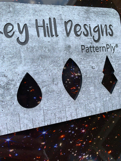 PatternPly® Acrylic Deep Field, Two Sided on Clear