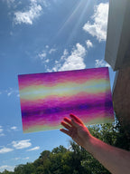 PatternPly® Transparent Abstract Sunrise/Sunset sheet showing the pattern