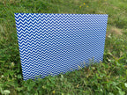 PatternPly® Full Coverage Royal Blue and White Chevron product photo 3